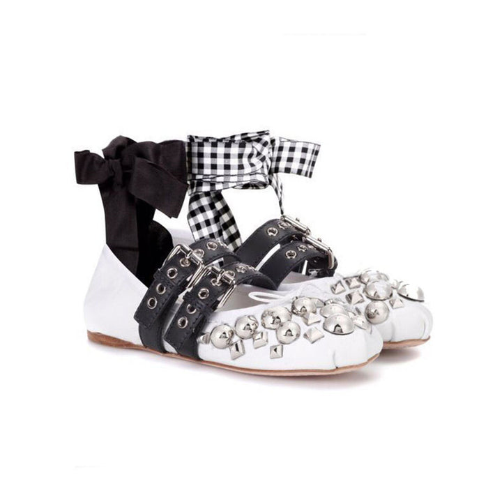 ROCIA Studded Ballet Shoes