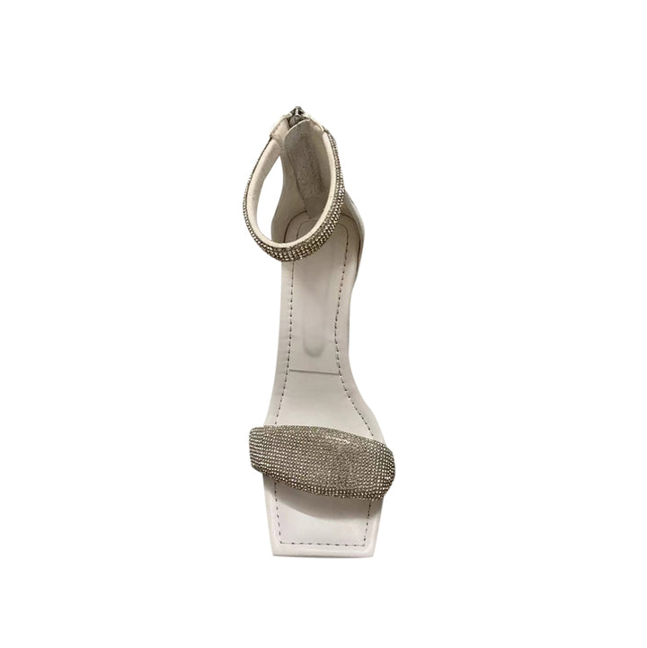 ROCIE Diamante Mid Heel Sandals