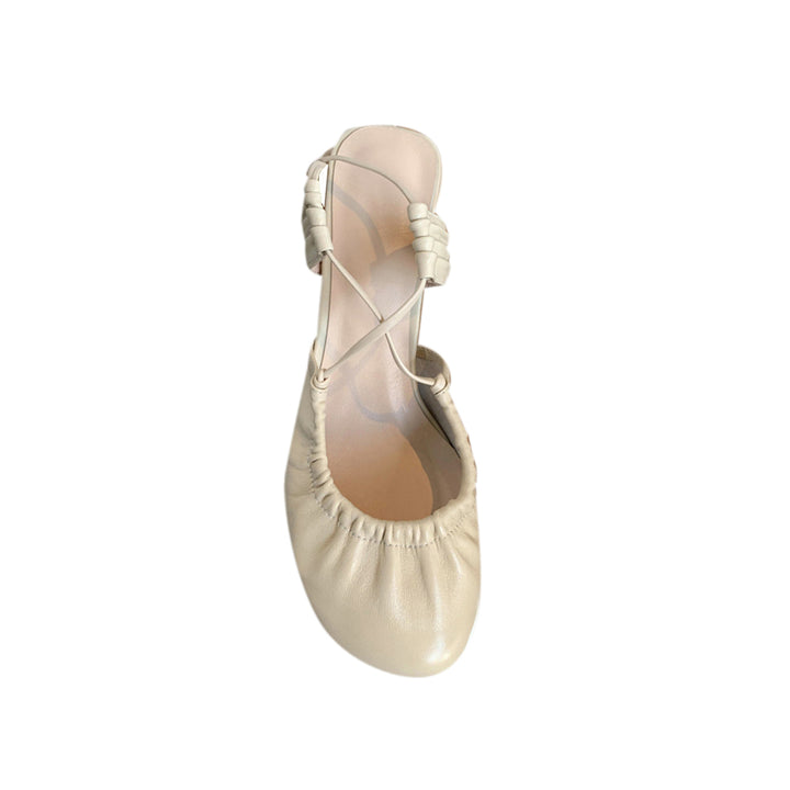RODRE Lace Up Mid Heel Sandals
