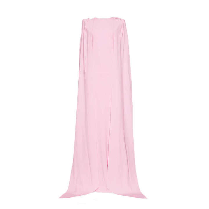 SILIE Maxi Cape Evening Dress Gown