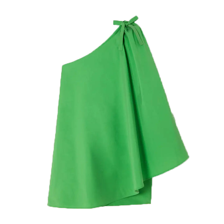 SLVIA One-Shoulder Mini Evening Dress Gown