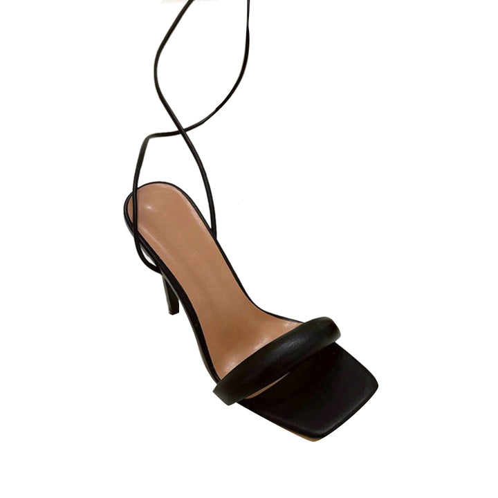 TONIE Lace Up High Heel Sandals