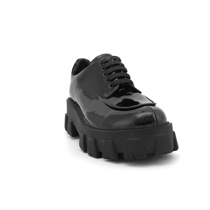 UDANI Lace Up Patent Leather Platform Oxfords - ithelabel.com