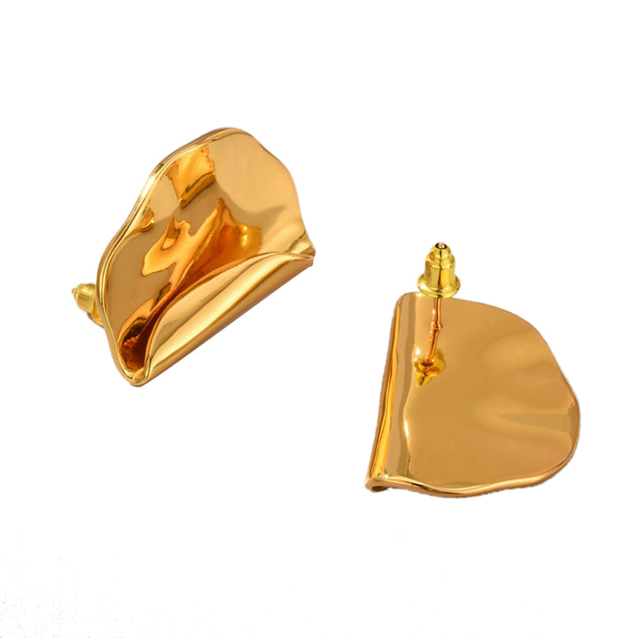 MUIOP Basic Metal Earrings - Pair