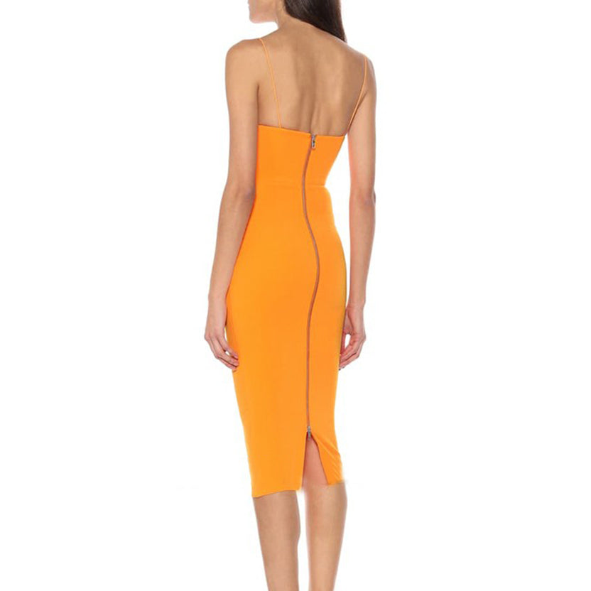 HEGEL Cami Midi Evening Dress Gown