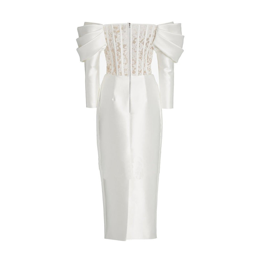 KINSE Off-Shoulder Evening Dress Gown