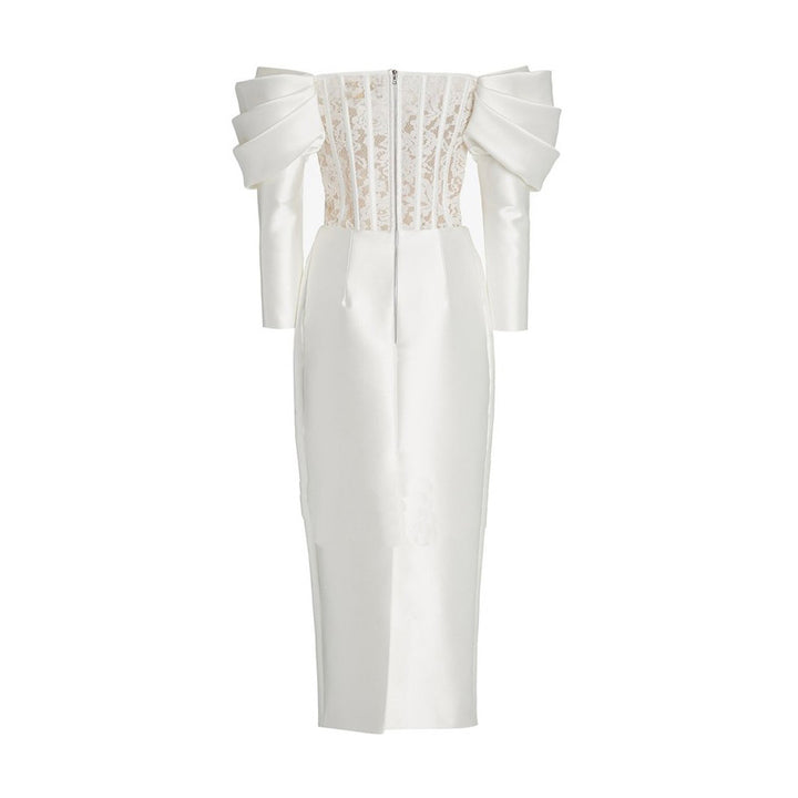 KINSE Off-Shoulder Evening Dress Gown