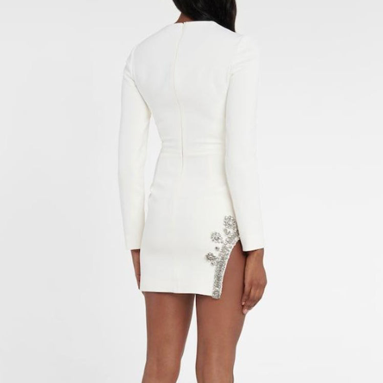 KIPIA Diamante Mini Evening Dress Gown