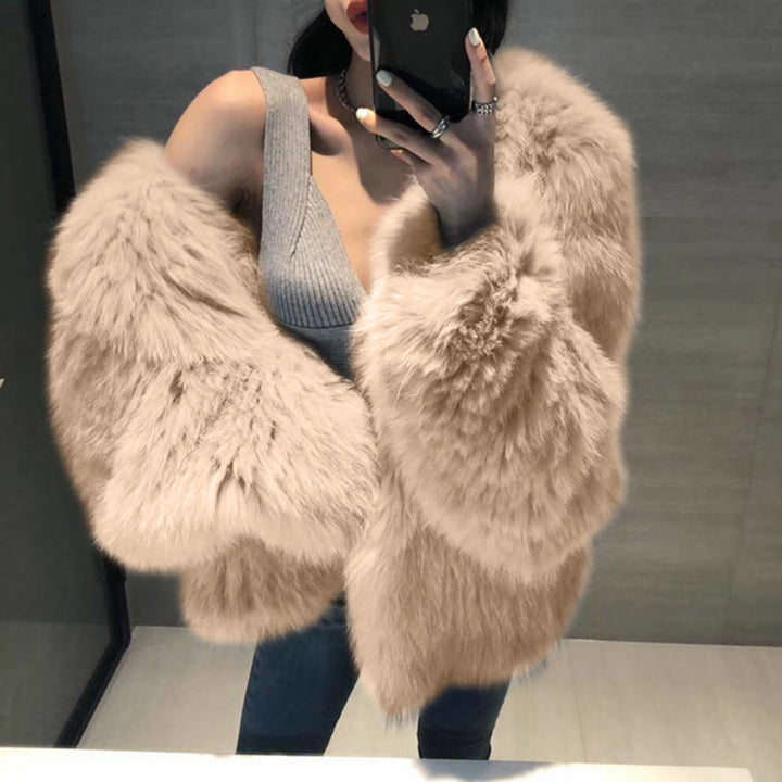 SALVA Vegan Fur Coat