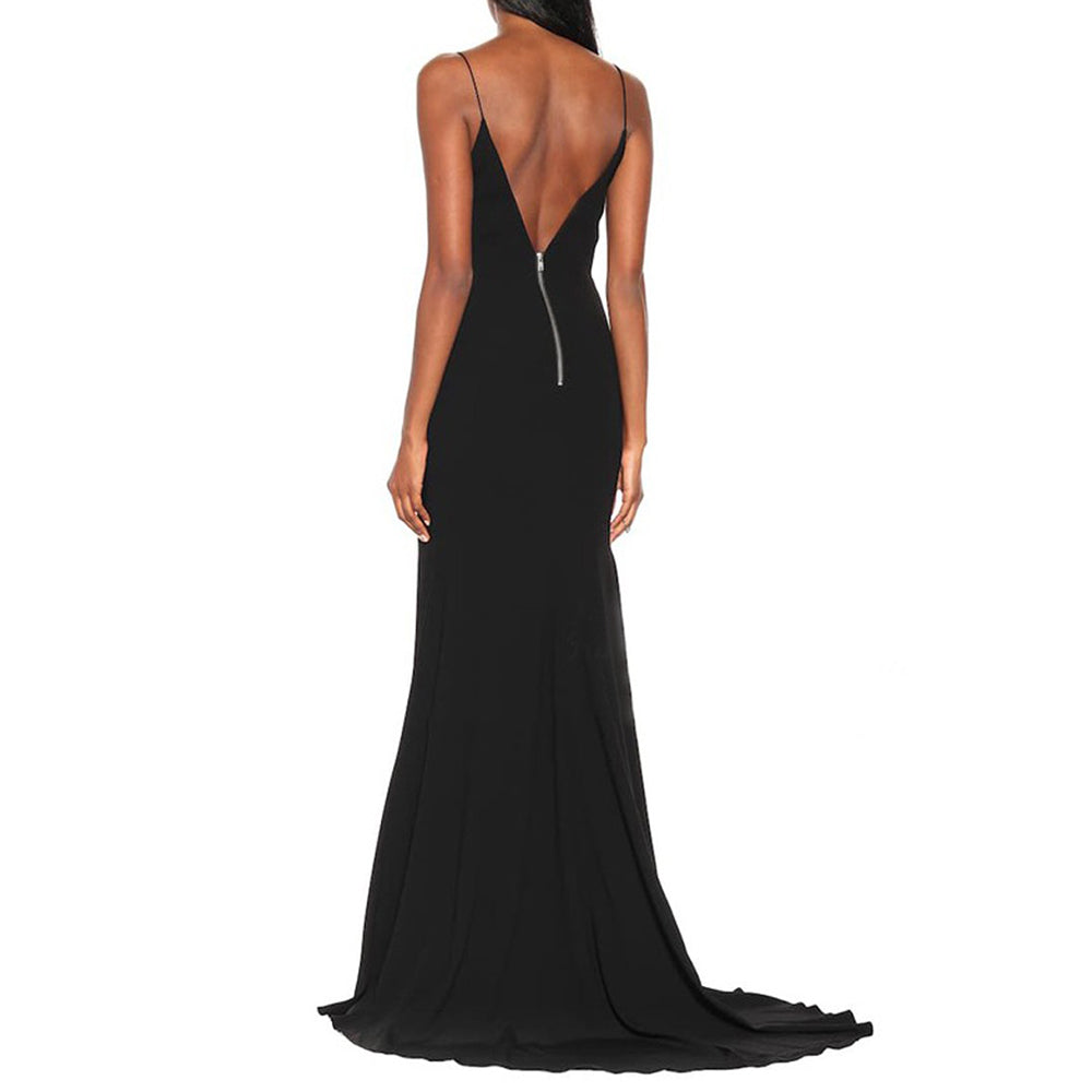 SIKIW Slip Maxi Evening Dress Gown