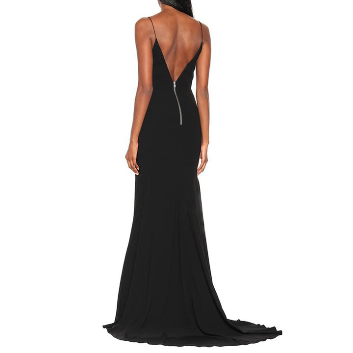SIKIW Slip Maxi Evening Dress Gown