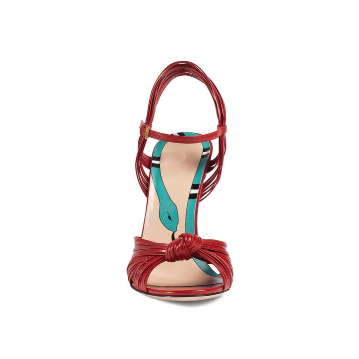 ALGAR Knotted Stiletto High Heel Sandals