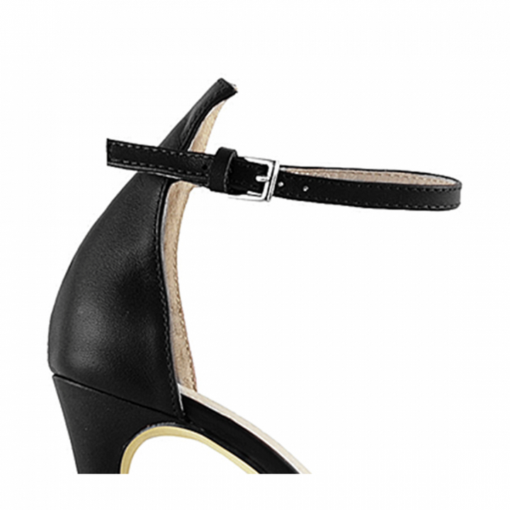 KULMA Platform Leather High Heel Sandals - 12cm - ithelabel.com