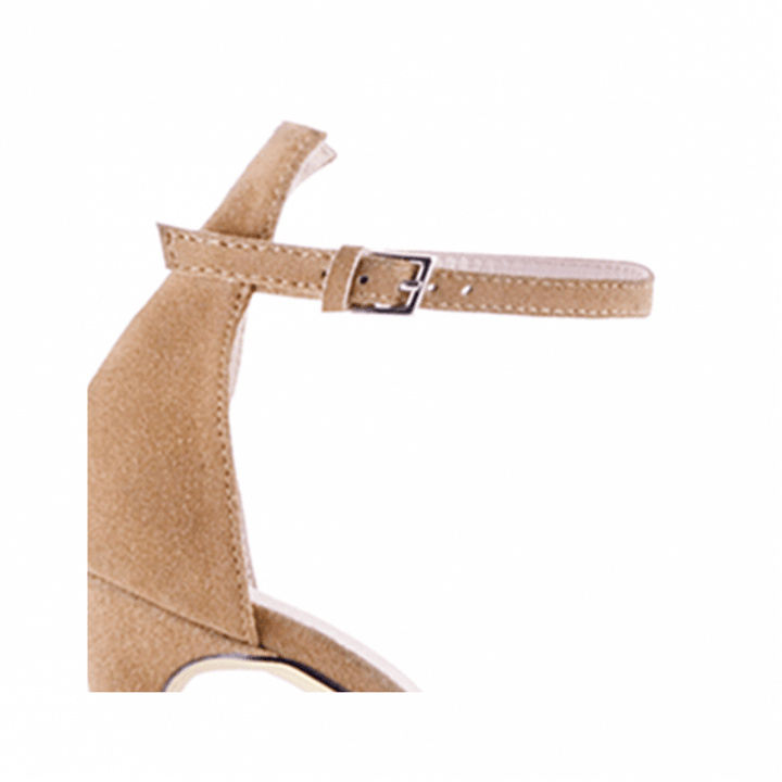 KULMA Platform Suede High Heel Sandals - 10cm - ithelabel.com