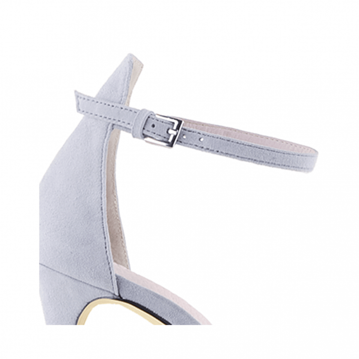 KULMA Platform Suede High Heel Sandals - 10cm - ithelabel.com