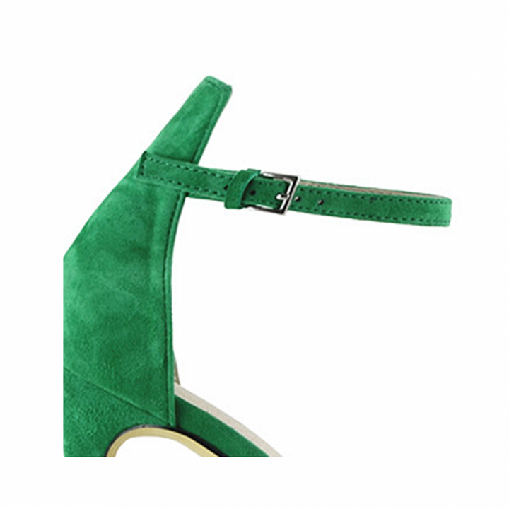 KULMA Platform Suede High Heel Sandals - 12cm - ithelabel.com