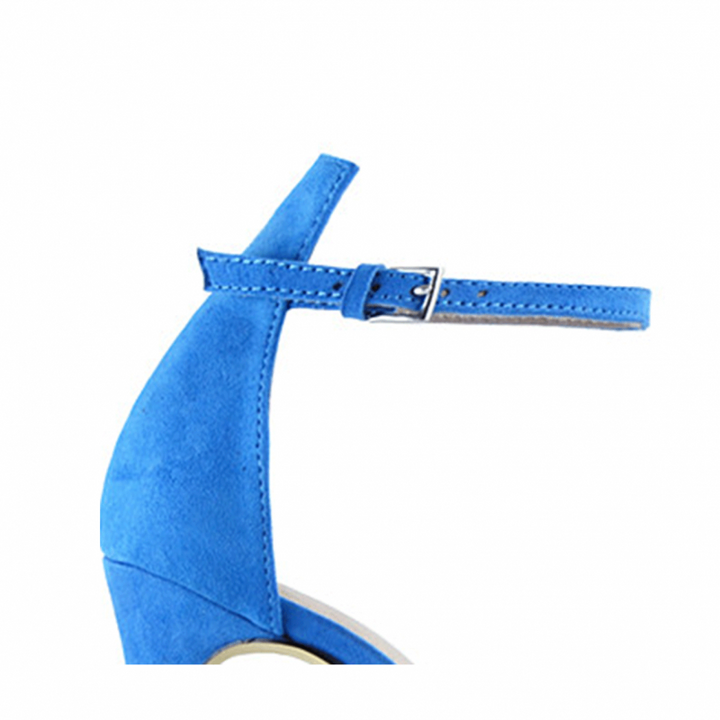 KULMA Platform Suede High Heel Sandals - 12cm - ithelabel.com