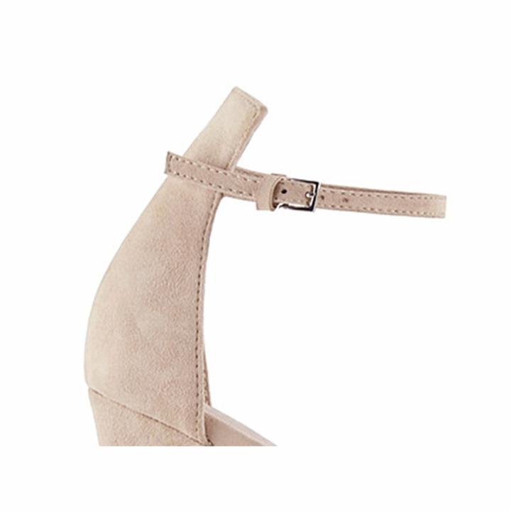 KULMA Platform Suede High Heel Sandals - 12cm - ithelabel.com
