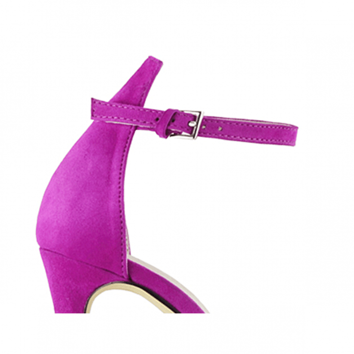 KULMA Platform Suede High Heel Sandals - 10cm - ithelabel.com