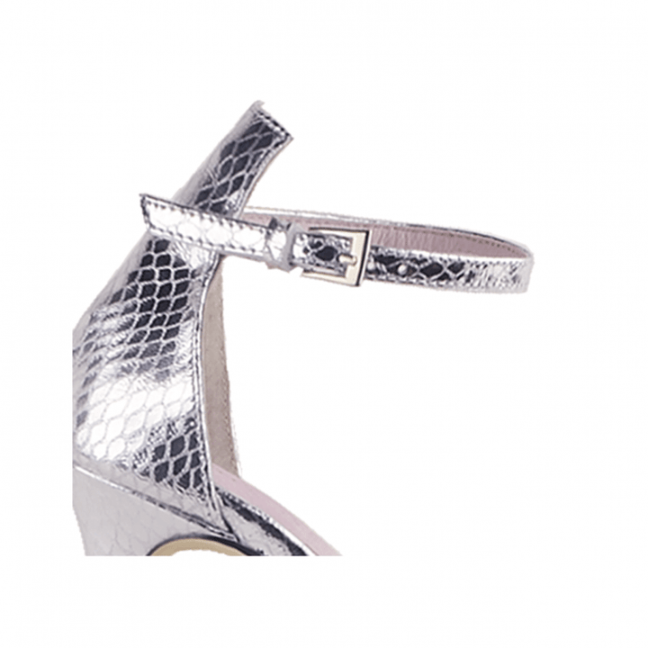 KULMA Platform Leather High Heel Sandals - 10cm - ithelabel.com
