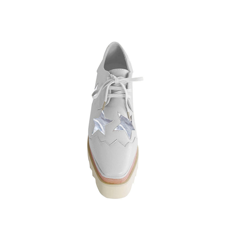 LIBBY Star Lace Up Oxfords Platform Sneakers