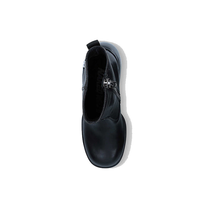 NIELS Block Heel Platform Ankle Boots