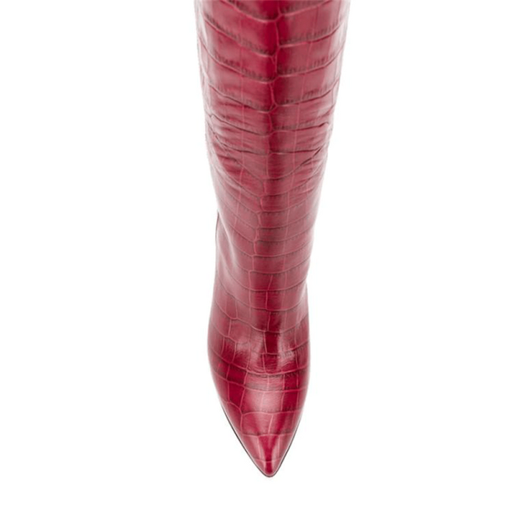 OKANA Leather Knee High Boots - ithelabel.com