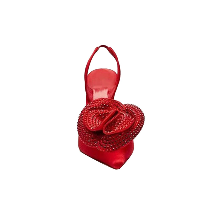 PELIM Diamante High Heel Sandals