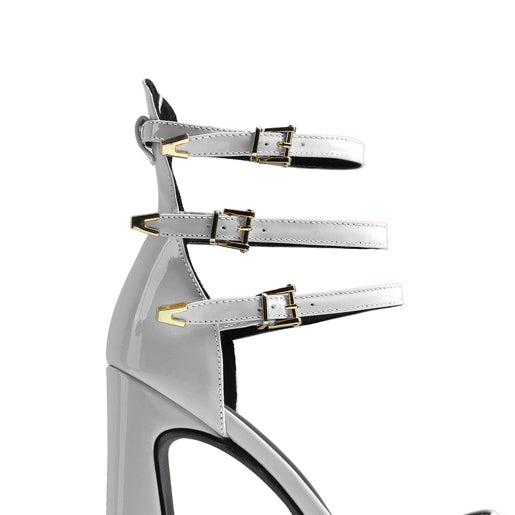 QEIVA Block Heel Platform Sandals