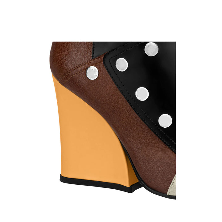 RAFOU Leather Ankle Boots