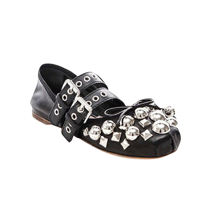ROCIA Studded Ballet Shoes