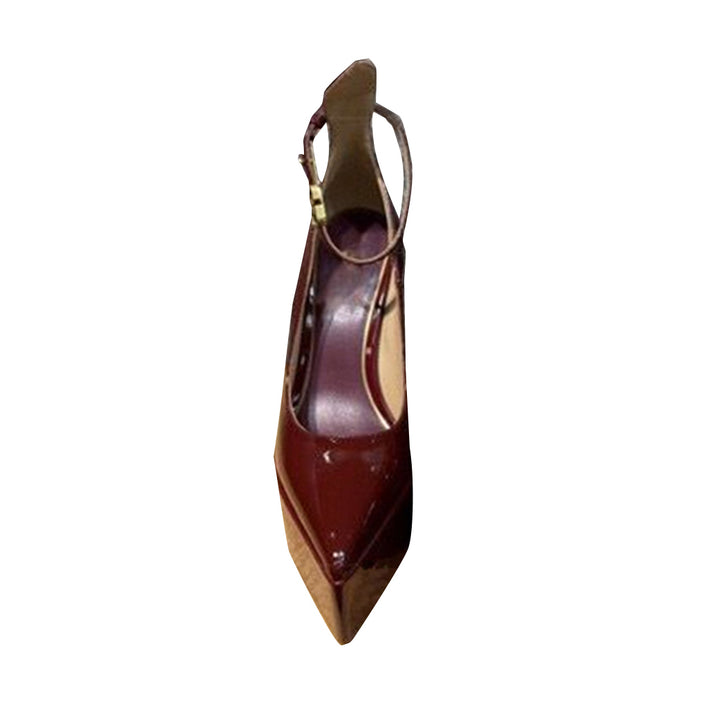ROIRA Block Heel Platform Pumps