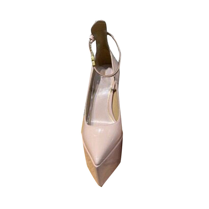 ROIRA Block Heel Platform Pumps