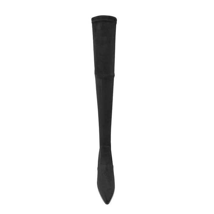 SELYN Lace Up Over The Knee Boots - 5.5cm