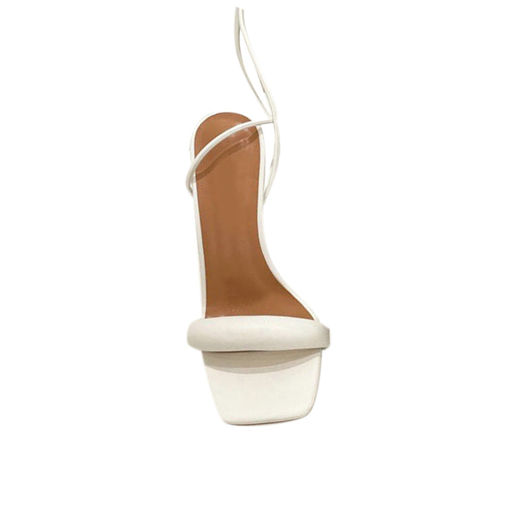 TONIE Lace Up High Heel Sandals