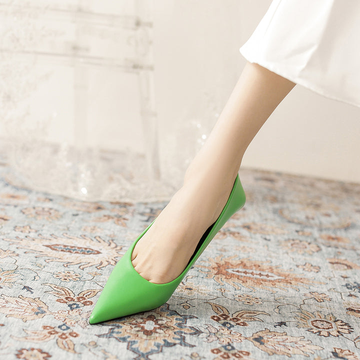 VERIA Stiletto Mid Heel Pumps - 8cm