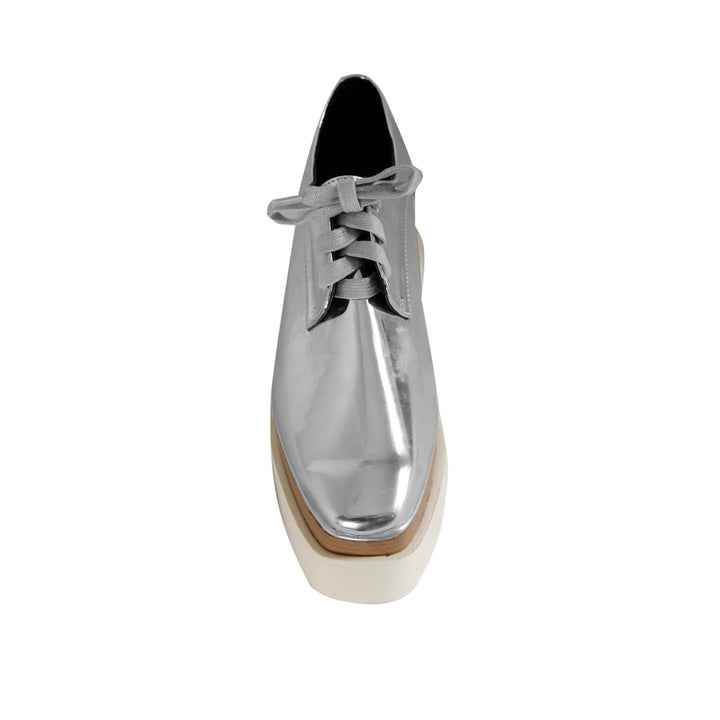 WEMER Lace Up Oxfords Platform Sneakers - ithelabel.com