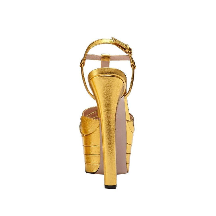 BESEY T-Strap High Heel Platform Sandals - ithelabel.com