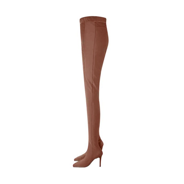 KEROL Pointed Toe High Heel Boots