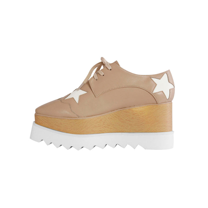 LIBBY Star Lace Up Oxfords Platform Sneakers