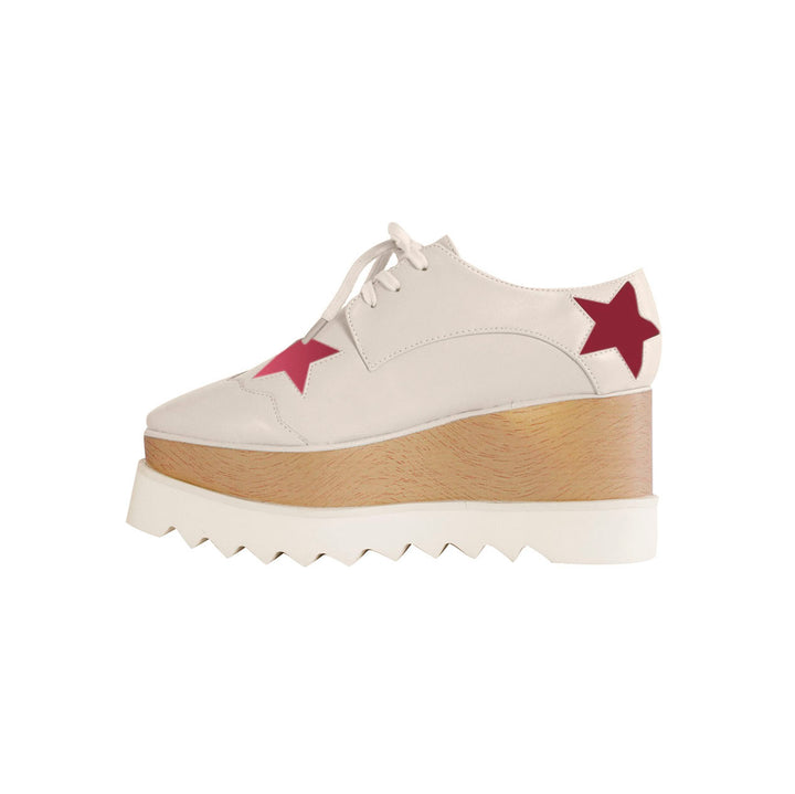 LIBBY Star Lace Up Oxfords Platform Sneakers