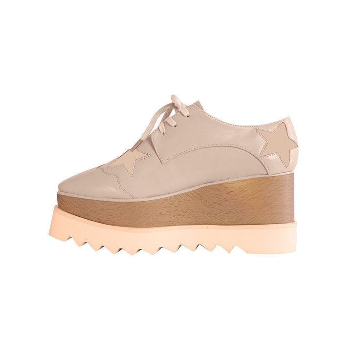 LIBBY Star Lace Up Oxfords Platform Sneakers