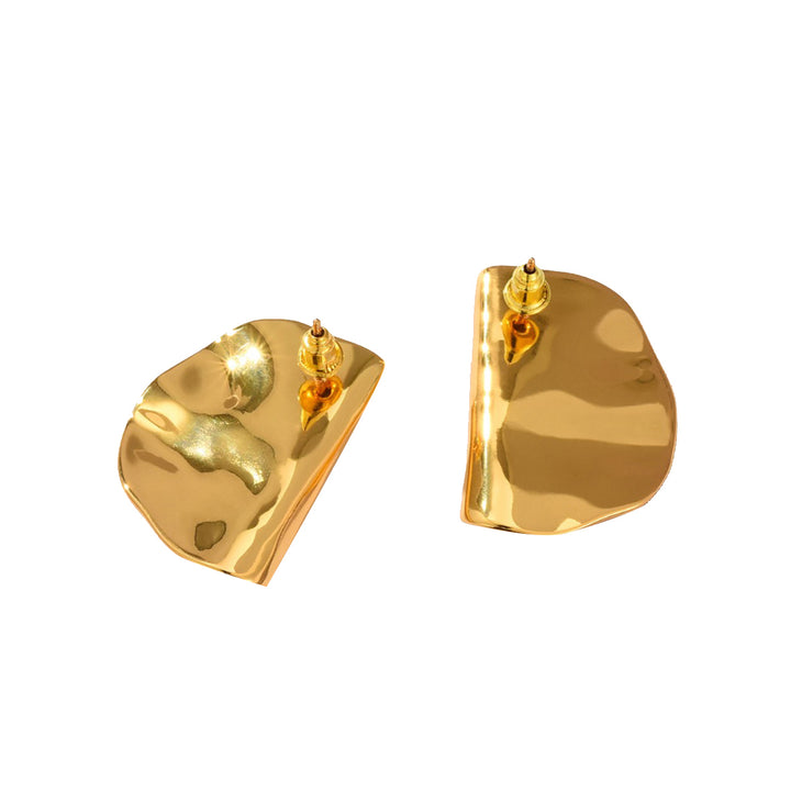 MUIOP Basic Metal Earrings - Pair