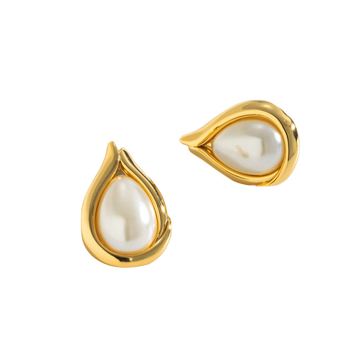 NOVIE Pearl Ear Studs Earrings - Pair