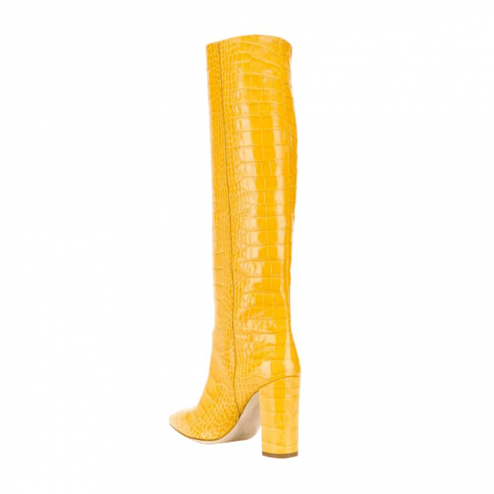 OKANA Leather Knee High Boots - ithelabel.com
