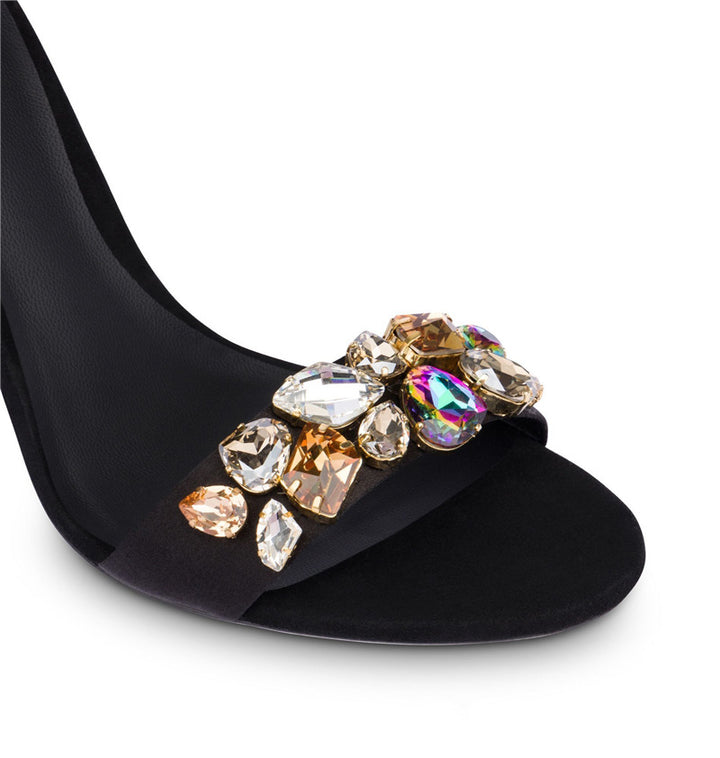 RADUI Diamante Wrap High Heel Sandals - 10cm