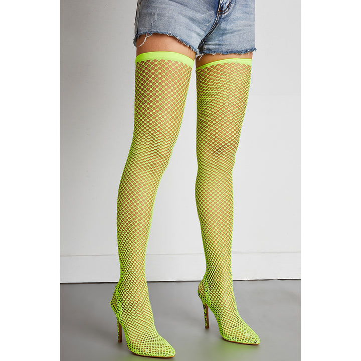 RIBBY High Heel Over The Knee Summer Boots