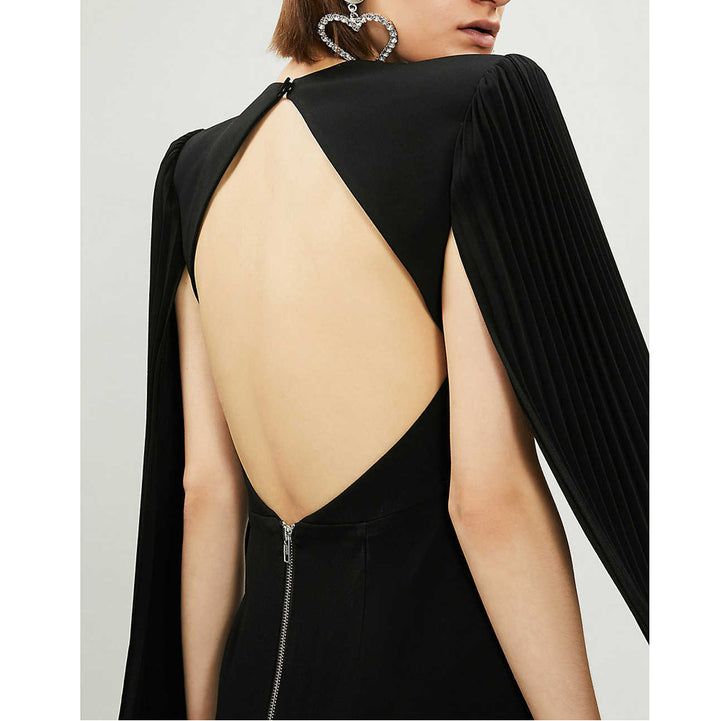 RIEDA Backless Mini Evening Dress Gown