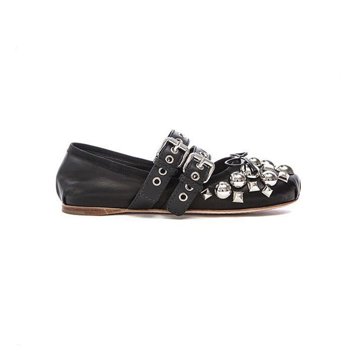 ROCIA Studded Ballet Shoes
