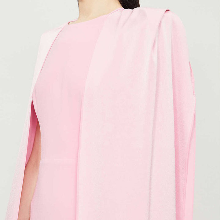 SILIE Maxi Cape Evening Dress Gown